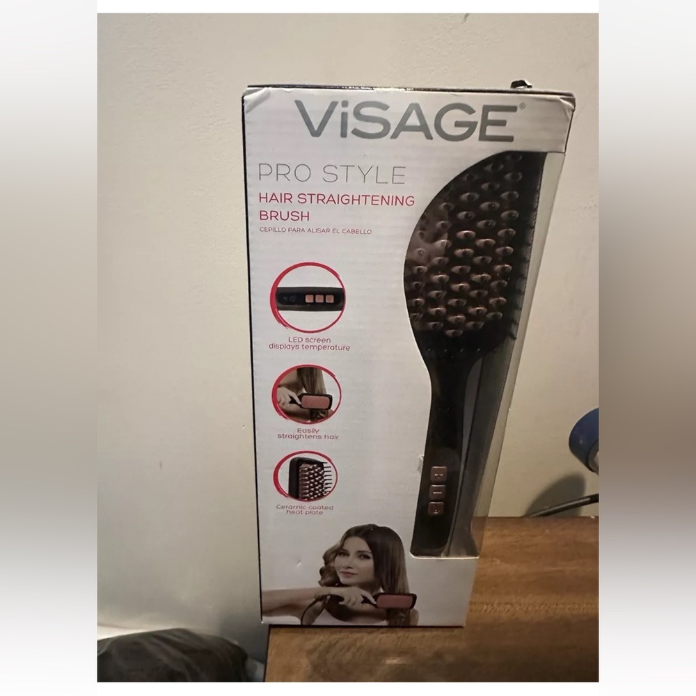 ViSage Pro Style Hair Straightening Brush